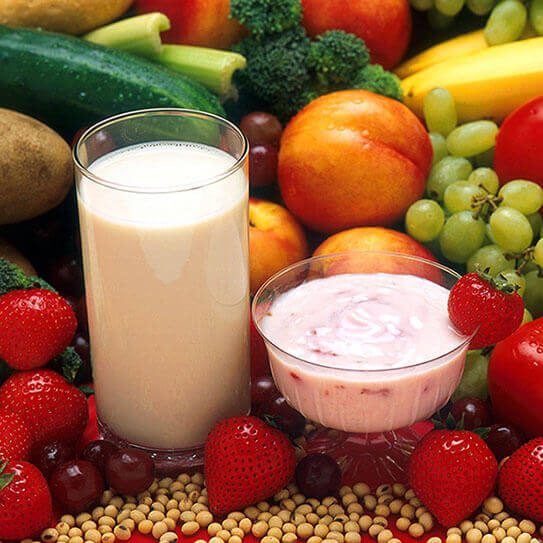 calcium and vitamin rich food