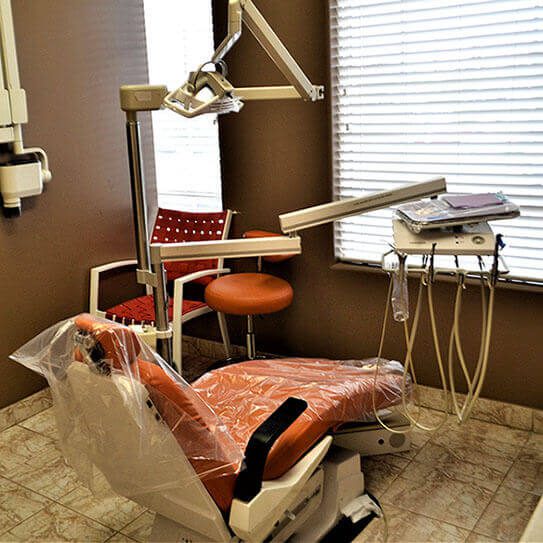 dental anxiety exam room